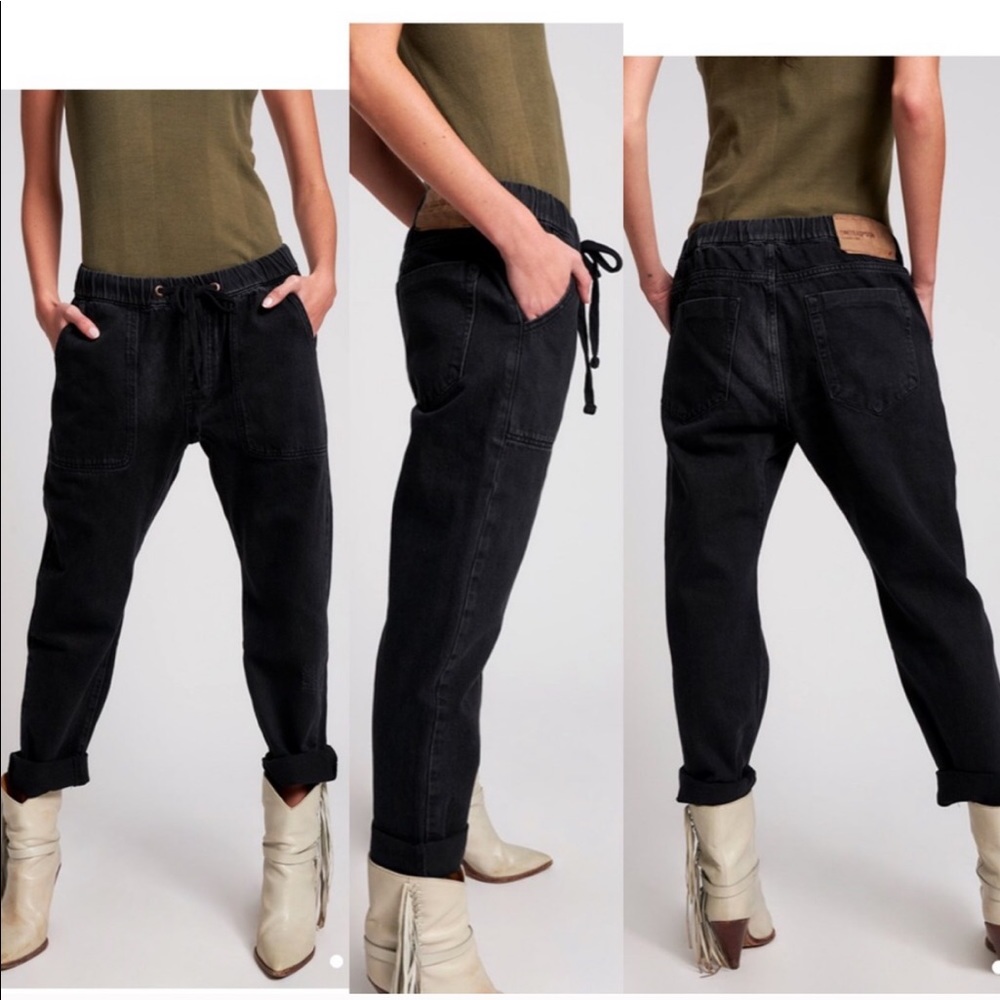 ISO One Teaspoon Worn Black Shabbies in size XS